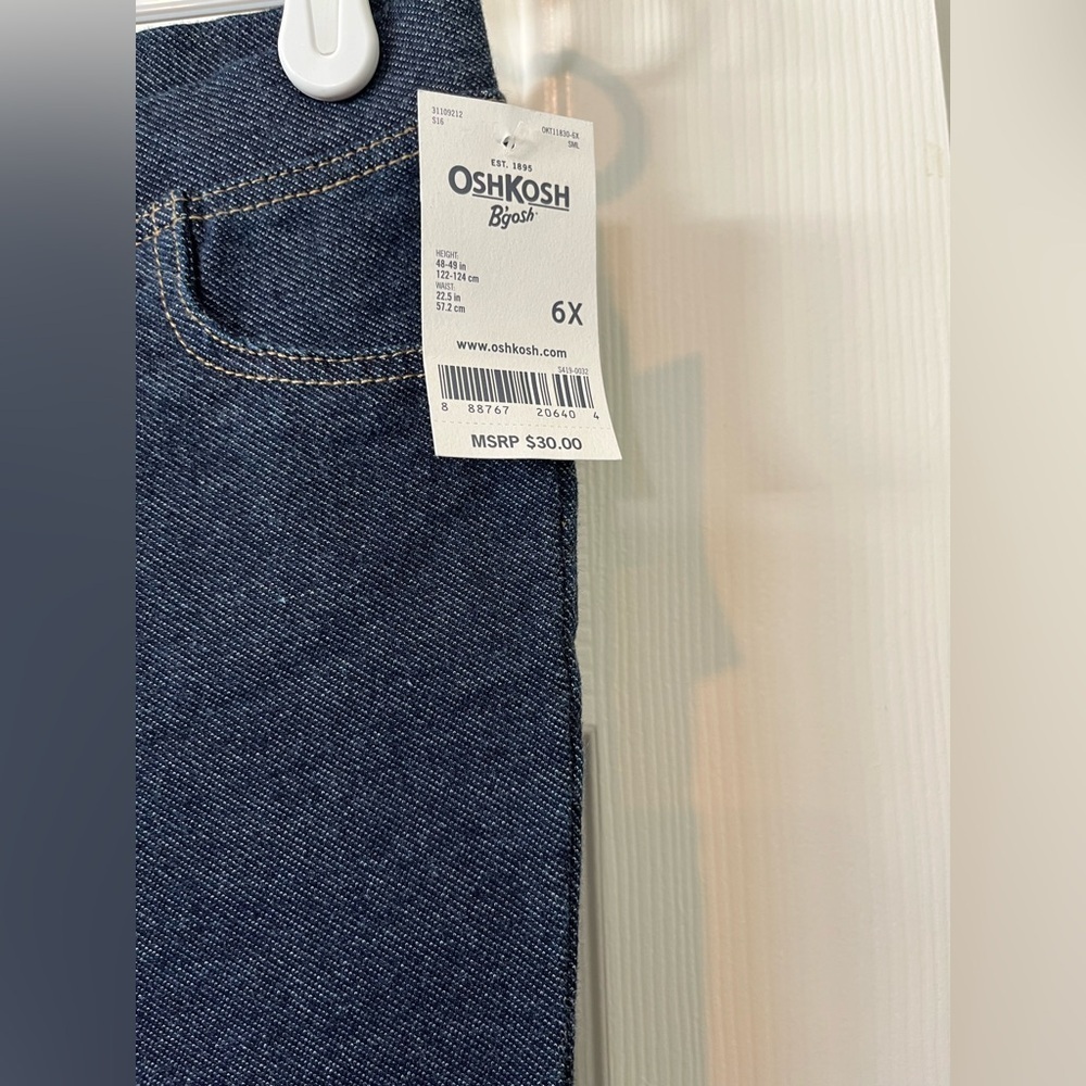 Osh Kosh size 6x jeggings, NWT - Picture 4 of 6